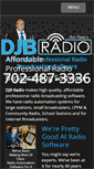 Mobile Screenshot of djbradio.com